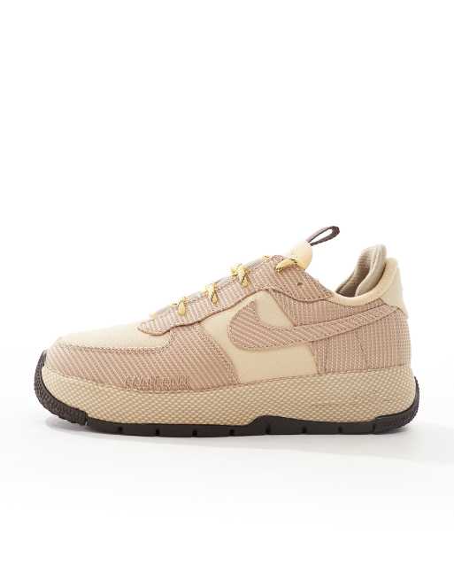 Nike Air Force 1 Wild sneakers in brown | ASOS