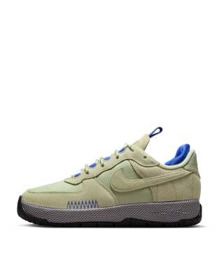 Nike Air Force 1 Wild Sneakers In Olive-green