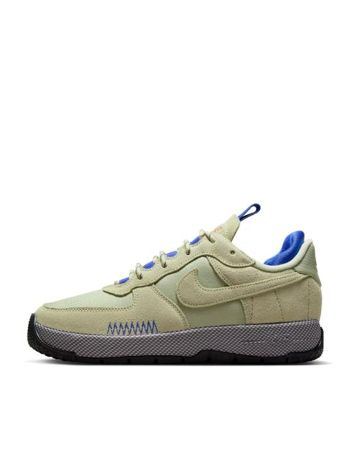 Nike Air Force 1 wild sneakers in olive