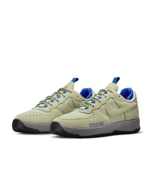 Nike Air Force 1 wild sneakers in olive, 2 of 4