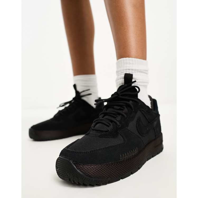 Nike air force store one jester black