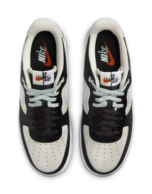 Nike – Air Force 1'07 – Czarno-białe buty sportowe, 4 z 4