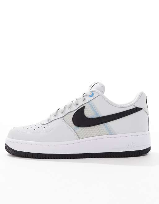 Nike – Air Force 1'07 LV8 – Unisex-Sneaker in Grau und Schwarz ASOS