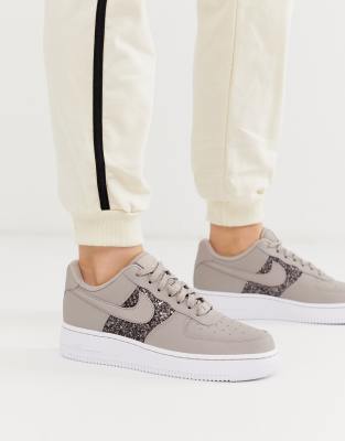 Nike air force store mit glitzer