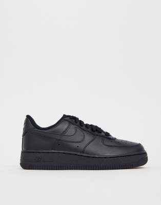 nike air force 1 07 all black