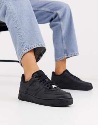 all black air force 1 womens