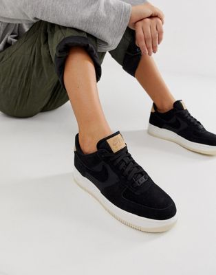 Nike - Air Force 1'07 - Sneakers nere scamosciate | ASOS