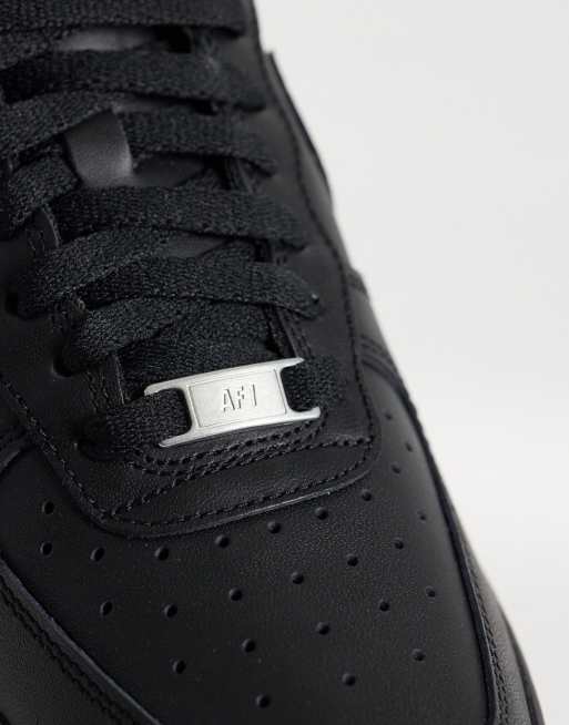 Nike – Air Force 1'07 – Svarta sneakers , 2 av 5