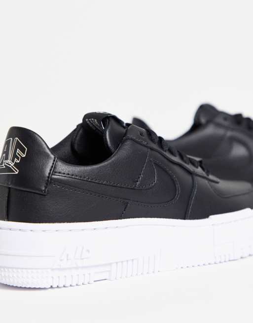 Nike Air Force Pixel Baskets Noir et blanc ASOS