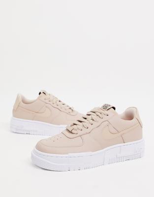 nike force beige