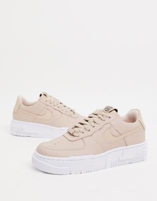 beige nike