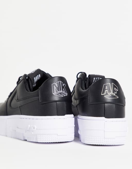 Af1 discount pixel black