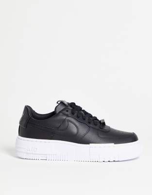 nike airforce pixel black