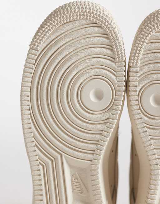 Nike - Air Force Retro - Sneakers bianco sporco con nastro in pizzo , 5 di 5