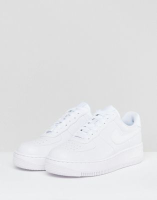 Nike – Air Force Upstep – Weiße Sneaker 