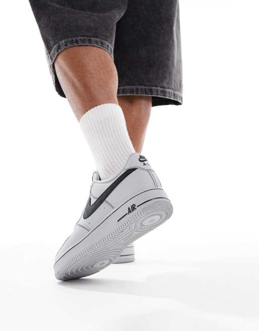 Nike - Air Force 1 '07 LV8 - Baskets - Gris et noir, 5 de 5