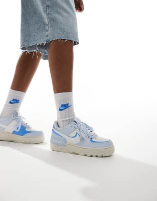 Nike - Air Force 1 Shadow - Baskets - Bleu