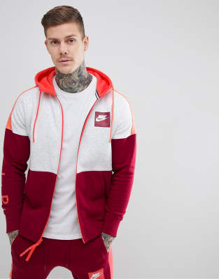 red nike air max tracksuit