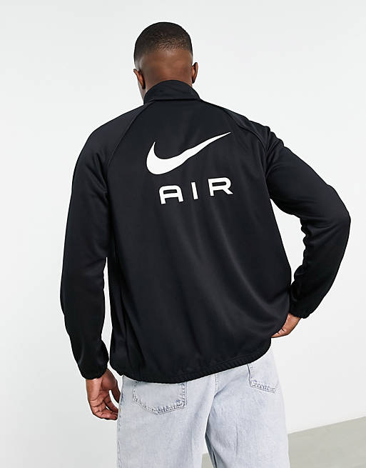 profiel deuropening Implementeren Nike Air full zip sweat jacket in black | ASOS