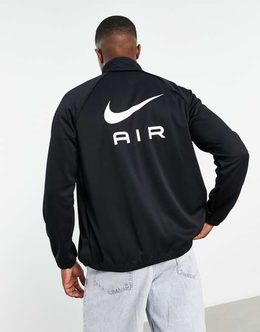 Air full zip jacket in black |