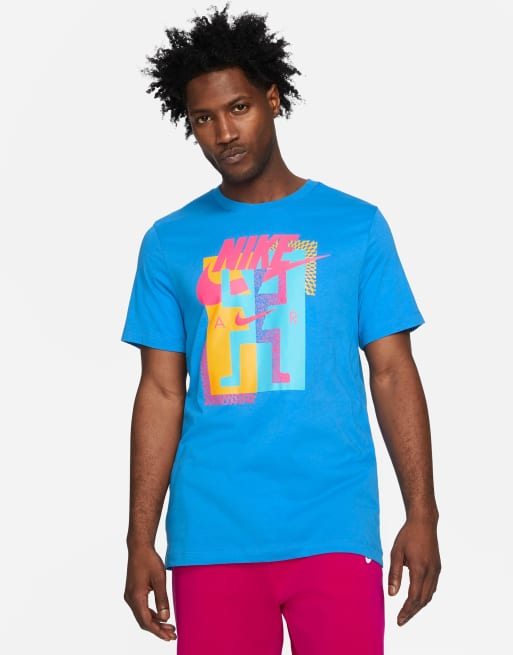 Blue nike best sale air shirt