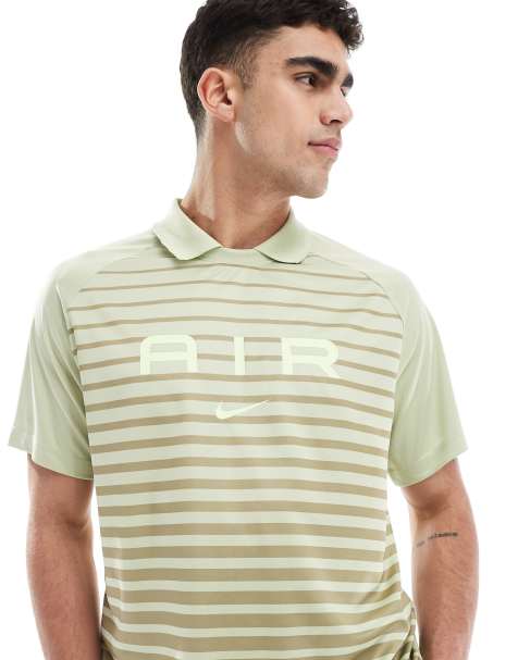 Nike Air graphic jersey in olive - view 1