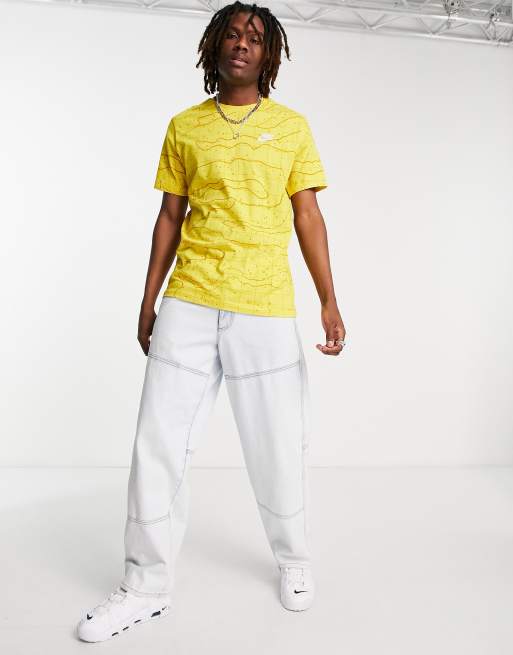 Nike air yellow store shirt