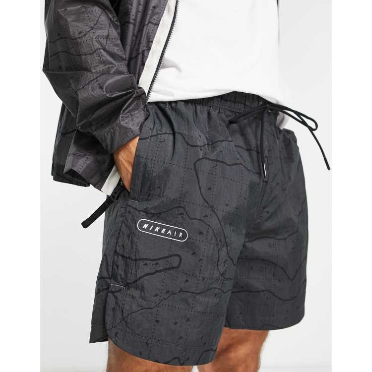 Nike Anthracite Woven Training Shorts With Pockets