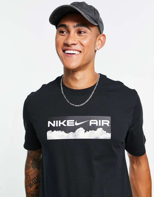 Nike Air Graphic T-Shirt in Black