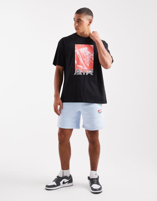 Nike Air graphic t-shirt in black, 2 of 5