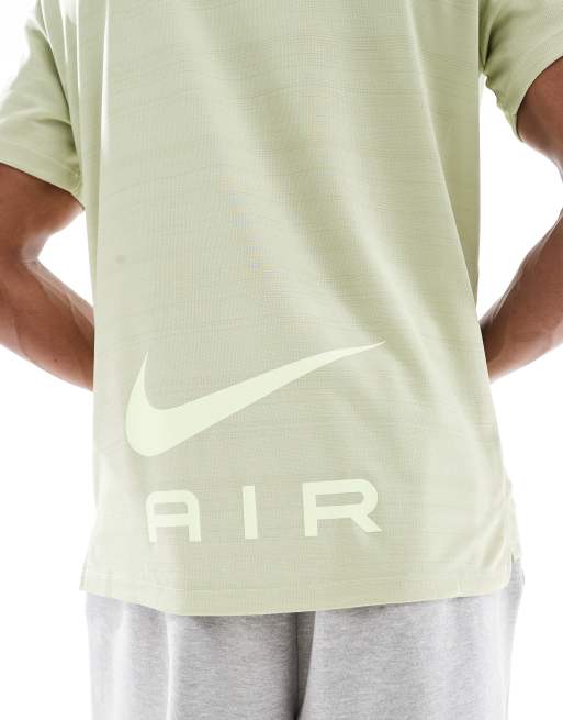Nike Air graphic t-shirt in green, 3 of 4