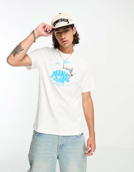 Nike Air graphic t-shirt in white | ASOS