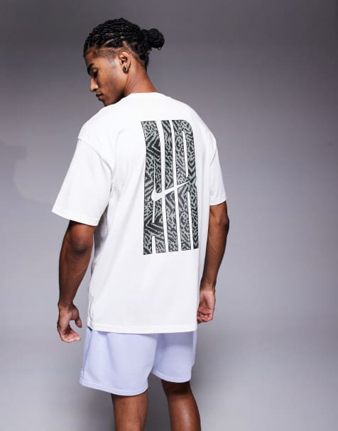Nike Air graphic t-shirt in white - view 1