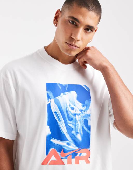 Nike Air graphic t-shirt in white, 5 of 5