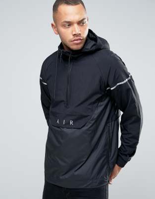 Nike Air Half Zip With Logo In Black 832156 010