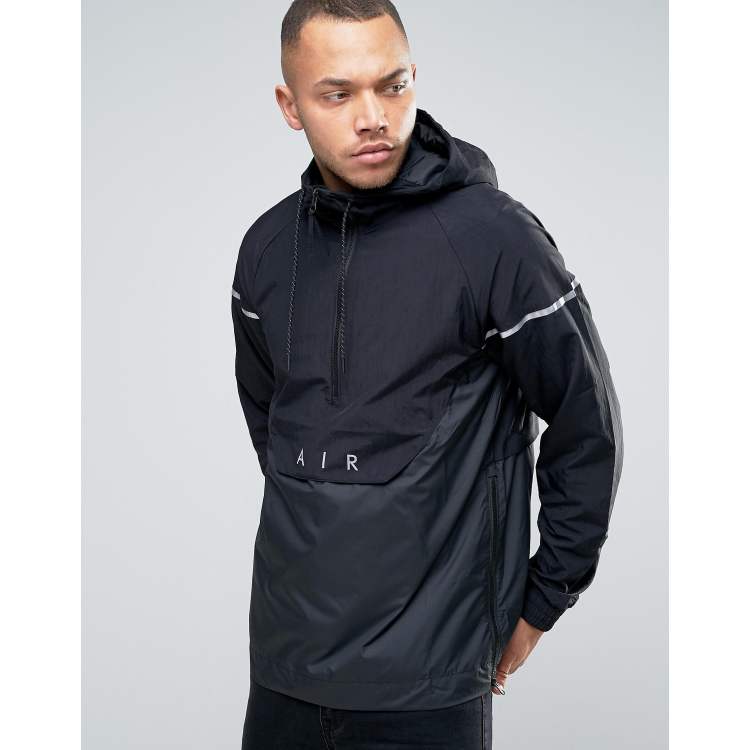 Nike Air Half Zip With Logo In Black 832156 010