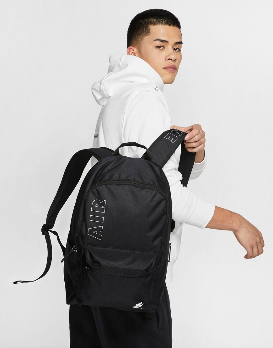 Nike Air Heritage backpack in black