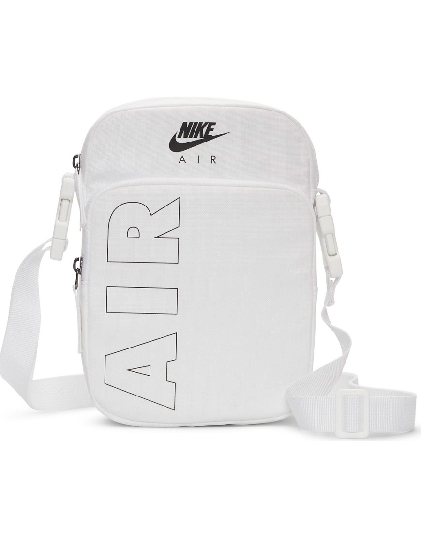 Nike Air Heritage flight bag in white