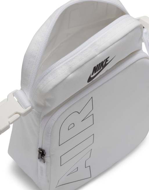 Nike Air Heritage flight bag in white