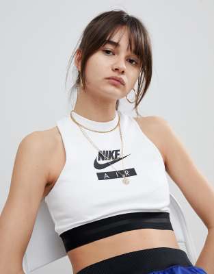 nike high neck tank