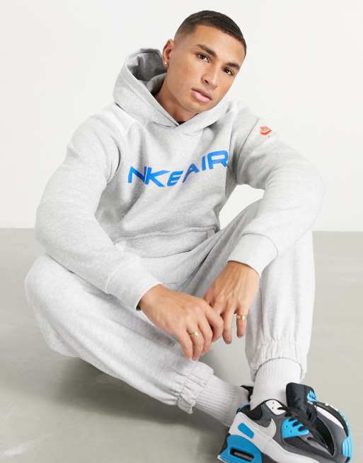 Felpa nike store air grigia