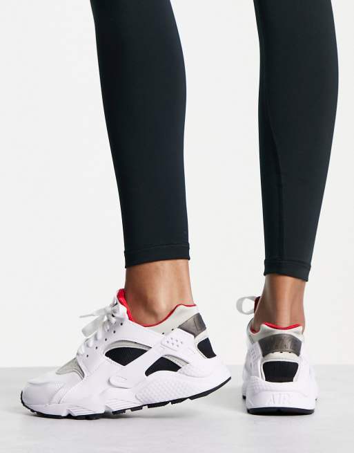 Huarache run clearance noir et blanc