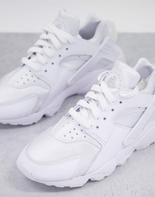 Nike huarache clearance blanche