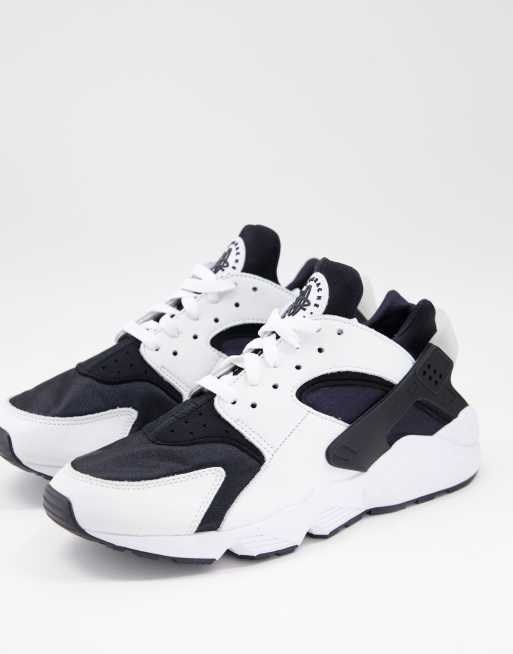 Huarache store blanche noir