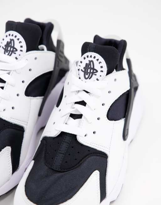 Nike huarache shop noir blanc