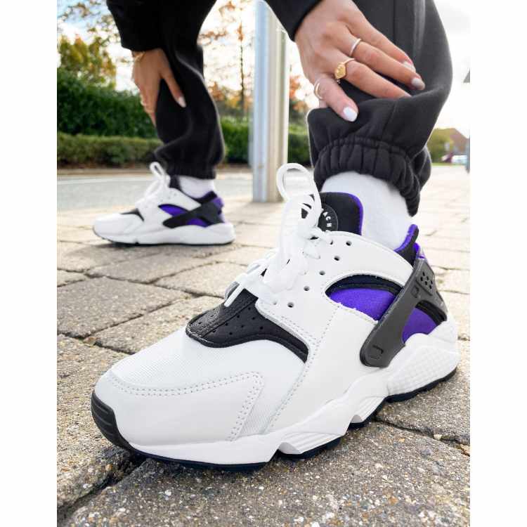 Huarache blanche 2025 et violet