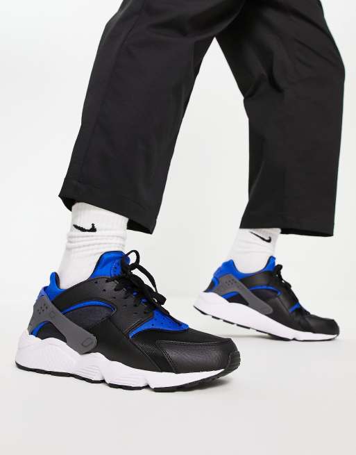 Nike Air 'SC' trainers in black and blue ASOS