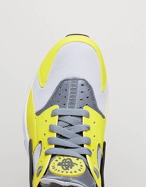 Nike -Air Huarache Run 318429-305 - Scarpe da ginnastica gialle