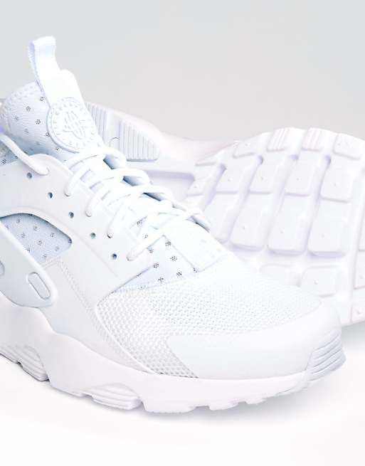 nike huarache run ultra bianche Nike Air Huarache run ultra sneakers in white 819685-101