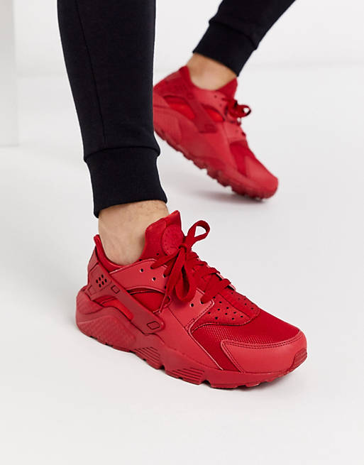 Nike Air Huarache sneaker in red